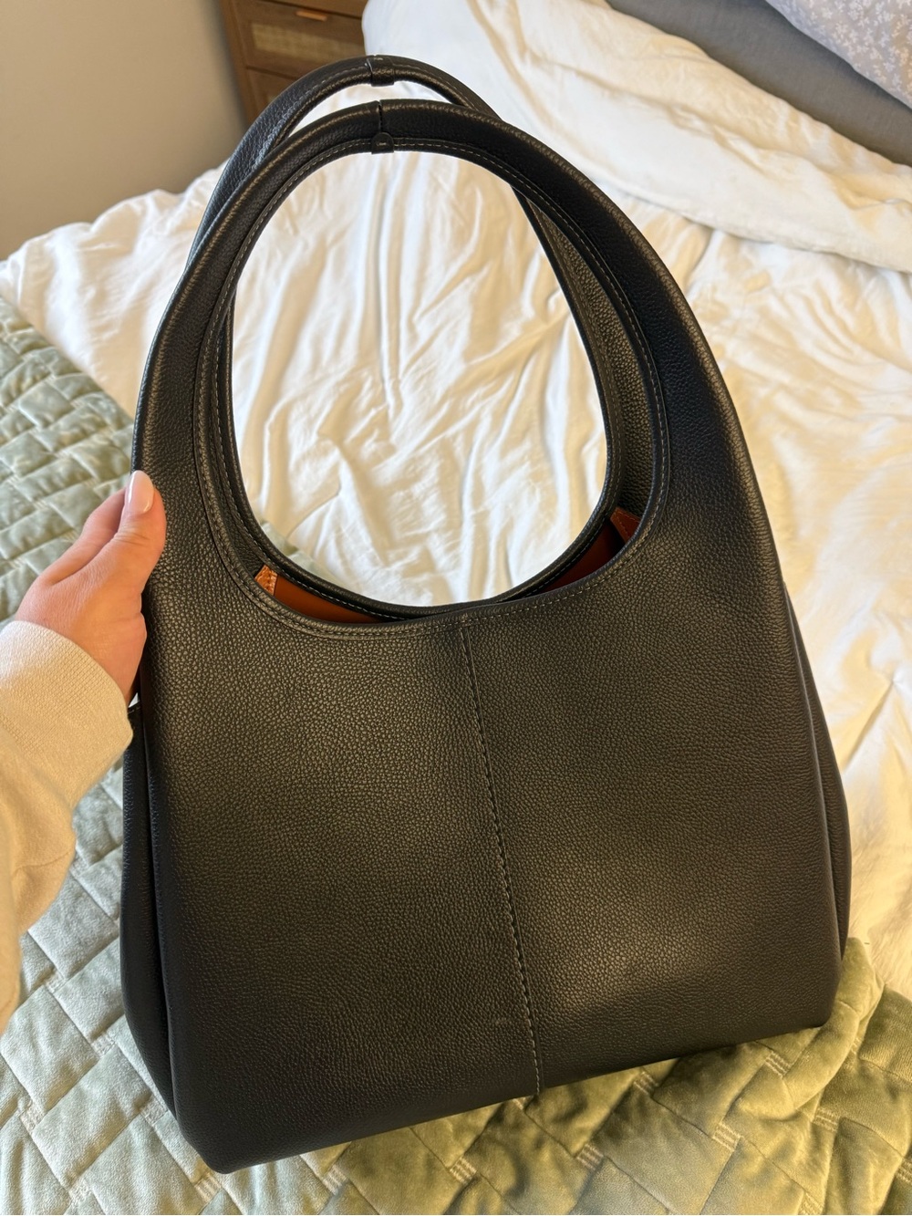 Coach Black Lana Shoulder Bag - Picture 4 of 7